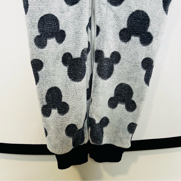 Disney Mickey Mouse-Print Fleece Onesie. Size Small. - Picture 9 of 16